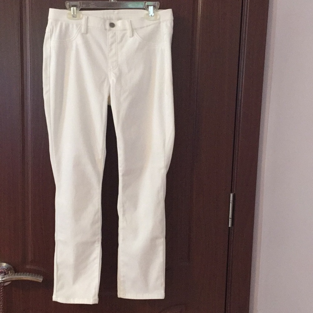 White and blue jeans/ pants